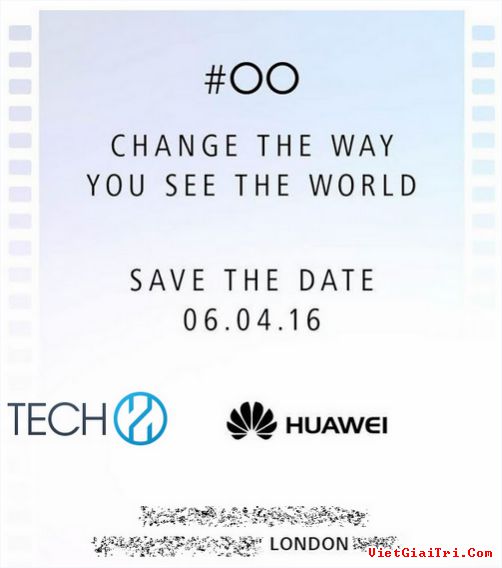 Thiệp mời mới xuất hiện của Huawei hé lộ sự ra mắt của một loạt sản phẩm P9 mới.