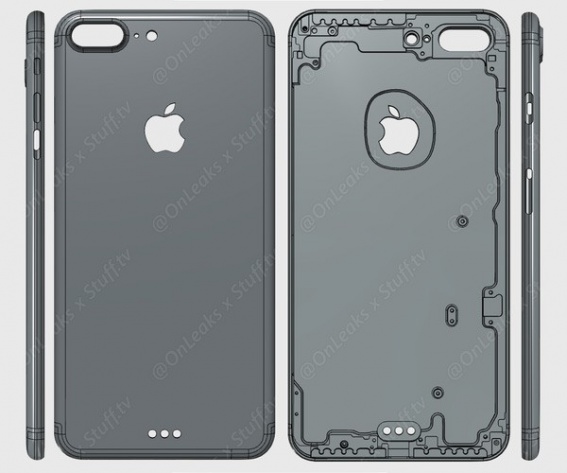 Bản mẫu thiết kế có độ chính xác rất cao của iPhone 7 Pro