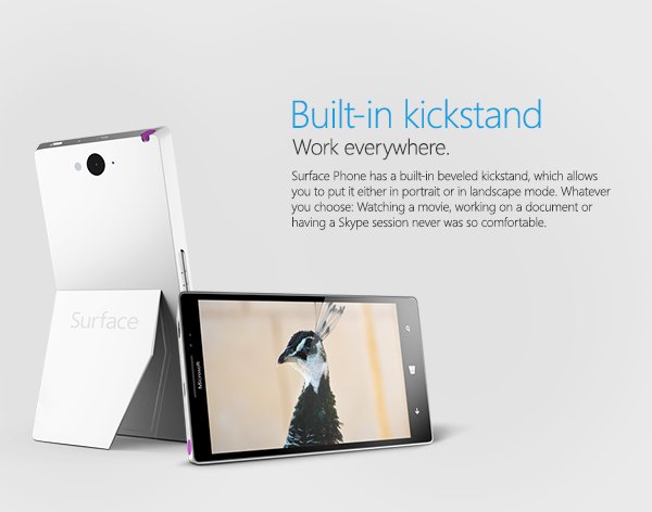 Concept smartphone Surface