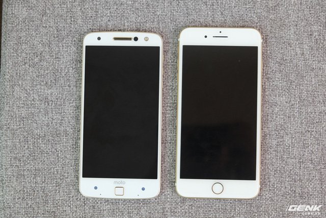 Moto Z và iPhone 7 Plus - đẳng cấp của hai sắc vàng