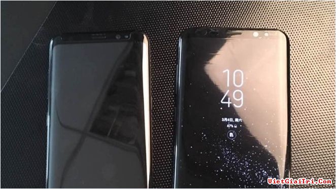 Hình ảnh thực tế của 2 flagship đến từ Samsung. Ảnh: Phonearena.