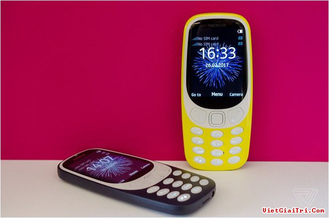 Nokia 3310 sẽ "hot" hơn cả loạt smartphone Nokia mới? Ảnh: The Verge.