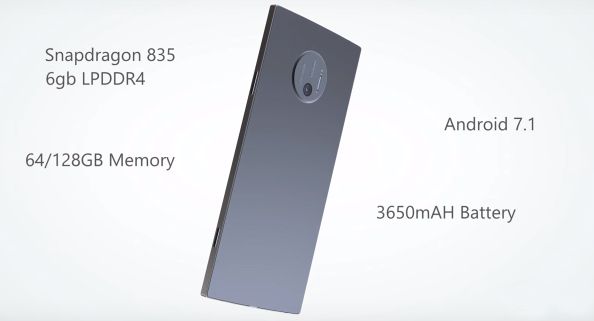 Cấu hính thật sự mạnh mẽ: Snapdragon 835, 6G Ram, dung lượng pin 3650mAH