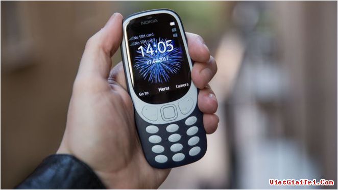 Nokia 3310 2017 lên kệ vào cuối tháng 5. Ảnh: Cnet.