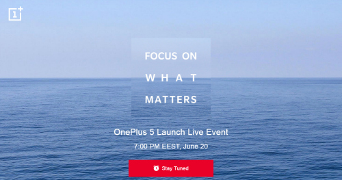 Thông báo chính thức từ OnePlus.
