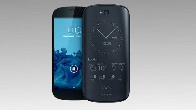 Yota Phone - smartphone đầu tiên có 2 màn hình.