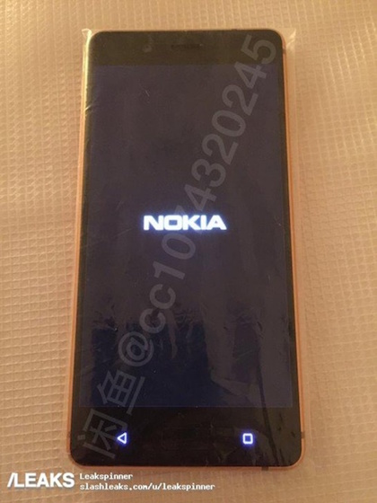Hình ảnh mặt trước Nokia 8.