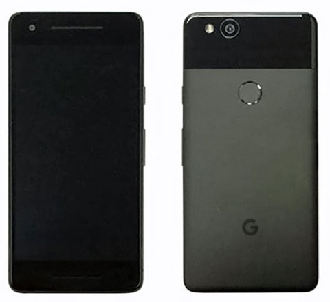 Đây được cho là thiết kế của Google Pixel thế hệ thứ 2.