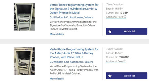 Điện thoại Vertu "xả kho" với giá siêu "Rẻ".